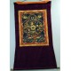 Wheel of Life With Border Speical Nepali Thanka Painting - Small size (117.5*68.5 cm, 46.2*26.9 inch)