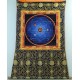 Cosmic Mandala (Planet) with Border Speical Nepali Thanka Painting - Medium size (116.5*73.5 cm, 45.8*28.9 inch)