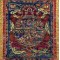 Wheel of life (brown color) with Border Speical Nepali Thanka Painting - Medium size (127*73 cm, 50*28.7 inch)