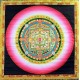 Kala Chakra Mandala  with Border Speical Nepali Thanka Painting - Large size (170*116.5 cm, 66.9*45.8 inch)