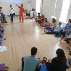 Fundamental Discovery seminar On TUNED PLANETARY  SINGING BOWLS in Nepal - Basic Level