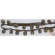 Cow Bells Leather Belt (16 pces) - Medium Size
