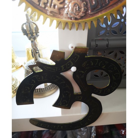 Om Wall Hanging for Home/Office Decor - Wall Art - Black Color  - Large Size