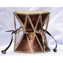 Nepali Damaru Copper - Large Size (15.4*16.3 cm, 6.06*6.4 inch)