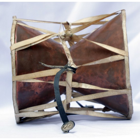 Nepali Damaru Copper - Large Size (15.4*16.3 cm, 6.06*6.4 inch)