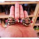 Double Vajra/Dorje - Beautiful Decorative ritual weapon, Hand worked in Nepal - Small Size (8*10 cm, 3.1*3.9 inch) Double Vajra/Dorje - Beautiful Decorative ritual weapon, Hand worked in Nepal - Small Size (8*10 cm, 3.1*3.9 inch)