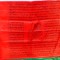 Tibetan, Buddhist, Pure Cotton, High Quality, Horizontal, Prayer Flags (1 packet have 5 rolls and 1 roll have 10 individual flags) - Small size (9*9 cm, 3.5*3.5 inch)