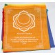 Seven Chakra Prayer Flags, Pure Cotton, Best quality Tibetan Prayer (1 packet have 7 individual flags) Flags - Medium size (21*24 cm, 8.2*9.4 inch) Seven Chakra Prayer Flags, Pure Cotton, Best quality Tibetan Prayer (1 packet have 7 individual flags) Flags - Medium size (21*24 cm, 8.2*9.4 inch)