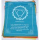 Seven Chakra Prayer Flags, Pure Cotton, Best quality Tibetan Prayer (1 packet have 7 individual flags) Flags - Medium size (21*24 cm, 8.2*9.4 inch) Seven Chakra Prayer Flags, Pure Cotton, Best quality Tibetan Prayer (1 packet have 7 individual flags) Flags - Medium size (21*24 cm, 8.2*9.4 inch)