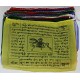 Tibetan, Polister, Cheapest, Horizontal, Prayer Flags (1 packet have 5 rolls and 1 roll have 10 individual flags) - Large size (17*17 cm, 6.6*6.6 inch)