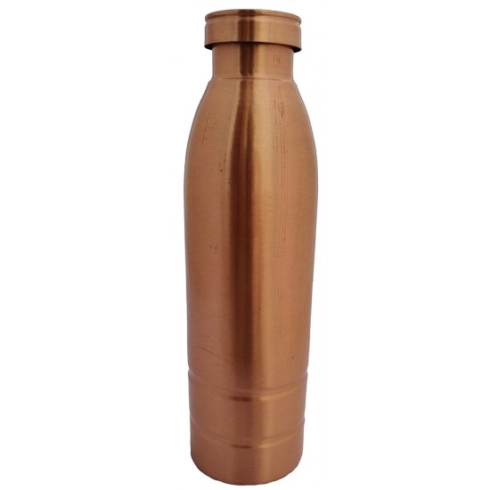 Copper Water Bottls to purify and nutralize your drinking water from Nepal -Medium size (1000 mili liter / 1 liter)