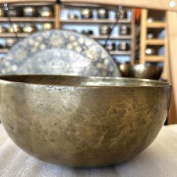 Moon Metonic -  Planetary, Therapeutic, Superior Real Antique Singing Bowl - Medium Size