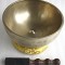  A# (La#) - Healing, Musical, Therapetic, Handmade, Lingam, Superier Real Antique Singing Bowl - Medium Size 