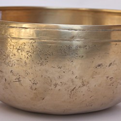 MEDITATION - Healing, Handmade, Lingam, Superior Real Antique Singing Bowl - Medium Size 