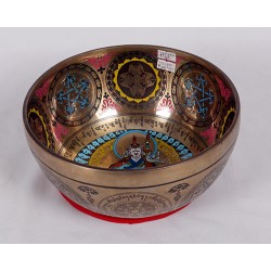 Platonic Year - Planetary, Therapeutic, Handmade Sound Therapy Singing Bowl for Infinite Balance - Medium Size