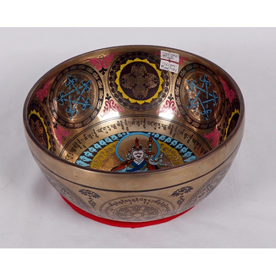 Platonic Year - Planetary, Therapeutic, Handmade Sound Therapy Singing Bowl for Infinite Balance - Medium Size