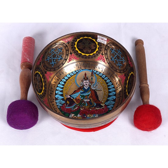 Platonic Year - Planetary, Therapeutic, Handmade Sound Therapy Singing Bowl for Infinite Balance - Medium Size
