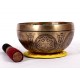 Theta Waves - Planetary, Therapeutic, Handmade Sound Therapy Singing Bowl for Inner Calm & Deep Relaxation - Small Size