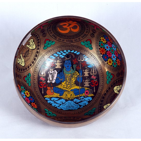 Theta Waves - Planetary, Therapeutic, Handmade Sound Therapy Singing Bowl for Inner Calm & Deep Relaxation - Small Size