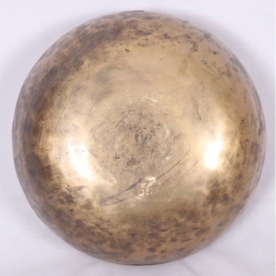 Full Moon Carving, Healing, Planetary, Therapeutic, Handmade Singing Bowl - Large Size