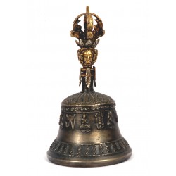 Therapeutic Special Nepali Healing, Therapy, Tibetan Bell with vajra- Medium Size