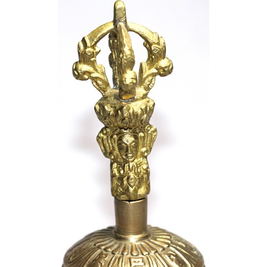 C (DO) - Healing, Musical Note, Therapeutic, Dim Yellow, Deheraduni Bell - Small Size (7.8*15 cm, 3.07*5.90 inch)