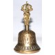 MEDITATION - Healing, Therapeutic, Dim Yellow, Deheraduni Bell - Small Size (7.8*15 cm, 3.07*5.90 inch)