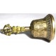 MEDITATION - Healing, Therapeutic, Dim Yellow, Deheraduni Bell - Small Size (7.8*15 cm, 3.07*5.90 inch)