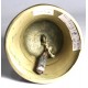 MEDITATION - Healing, Therapeutic, Dim Yellow, Deheraduni Bell - Small Size (7.8*15 cm, 3.07*5.90 inch)