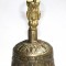 MEDITATION - Healing, Therapeutic, Dim Yellow, Deheraduni Bell - Large size (11.3*20.5 cm, 4.44*8.07 inch)