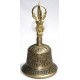 MEDITATION - Healing, Therapeutic, Dim Yellow, Deheraduni Bell - Large size (11.3*20.5 cm, 4.44*8.07 inch)