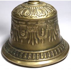 PLATONIC YEAR - Healing, Planetary, Therapeutic, Dim Yellow, Deheraduni Bell - Large Size (11.2*20.9 cm, 4.40*8.22 inch)