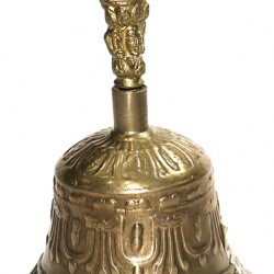 VENUS - Healing, Planetary, Therapeutic, Dim Yellow, Deheraduni Bell - Medium Size (9*15 cm, 3.54*5.90 inch)