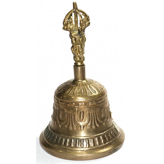 VENUS - Healing, Planetary, Therapeutic, Dim Yellow, Deheraduni Bell - Medium Size (9*15 cm, 3.54*5.90 inch)