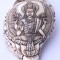 Conch Shell, powerful ancient healing (therapeutic) instrument, Hand work, Carving Conch Shell, Laxmi , Cream Color - Large Size (21.8*33.5 cm, 8.58*13.18 inch)