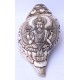 Conch Shell, powerful ancient healing (therapeutic) instrument, Hand work, Carving Conch Shell, Laxmi , Cream Color - Large Size (21.8*33.5 cm, 8.58*13.18 inch)