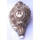 Conch Shell, powerful ancient healing (therapeutic) instrument, Hand work, Eight Auspicious and Stupa Carved, Cream Color Carving Conch Shell - Large Size (23.5*36 cm, 9.25*14.17 inch)