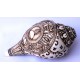 Conch Shell, powerful ancient healing (therapeutic) instrument, Hand work, Eight Auspicious and Stupa Carved, Cream Color Carving Conch Shell - Large Size (23.5*36 cm, 9.25*14.17 inch)
