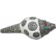 Metal Conch Shell(SHANKHA), powerful ancient healing (therapeutic) instrument, Hand work, Beautiful Design, White Color - Small Size (24*29*9 cm, 9.4*9.4*3.5 inch)