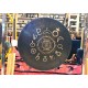OM - GONG MASTER GOVINDA'S NEW, PROFESSIONAL DESIGN - Planetary Symbol -  Medium Size ( 60 cm, 24 Inch)