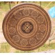 GONG MASTER GOVINDA'S NEW, PROFESSIONAL DESIGN - Double bajra with Flower of life -  Giant Size ( 79 cm, 31 Inch)