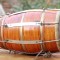 Dholak professional, Nepali/Indian rhythmic musical instrument, Medium Size - (21*26*45 cm, 8.2*10.2*17.7 inch app)