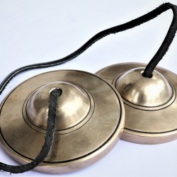 Nepali, Meditation, Therapeutic, Plain, Special, Tingshaw/Cymbal - Large Size