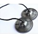   Meditation,Theraputic, Plain,Black Tingshaw/Cymbal - Large Size