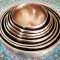 Musical Set Bowl - Handmade Jambati, Shiny (special double polished), Special Chakra Healing/Musical Singing bowls set with ascending sound and size - Medium Size 