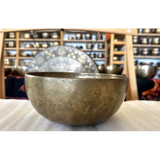 Moon Metonic -  Planetary, Therapeutic, Superior Real Antique Singing Bowl - Medium Size