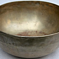 Earth Day -  Planetary, Therapeutic, Superior Real Antique Singing Bowl - Medium Size