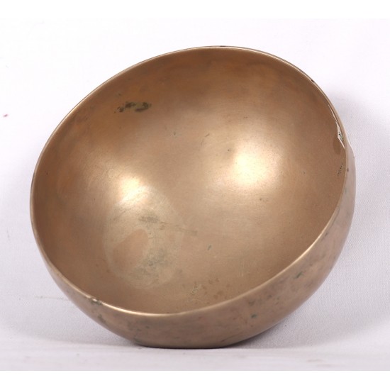 Perfect A -  Healing, Musical, Handmade Singing Bowl - Medium Size