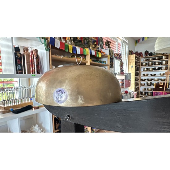 OM -  Planetary, Therapeutic, Standard Real Antique Singing Bowl - Small Size