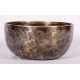 Aqua - Full Moon Carving, Healing, Planetary, Therapeutic, Handmade Singing Bowl - Large Size